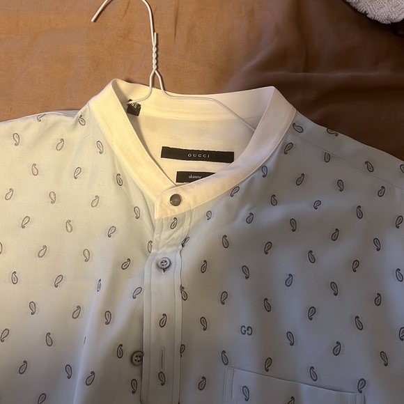 Men’s Gucci shirt purchased in Italy Gucci size 16 1/2 - Picture 3 of 3